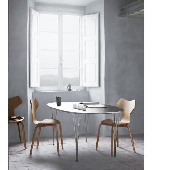 FRITZ HANSEN TAVOLO NERO SUPER ELLIPTICAL