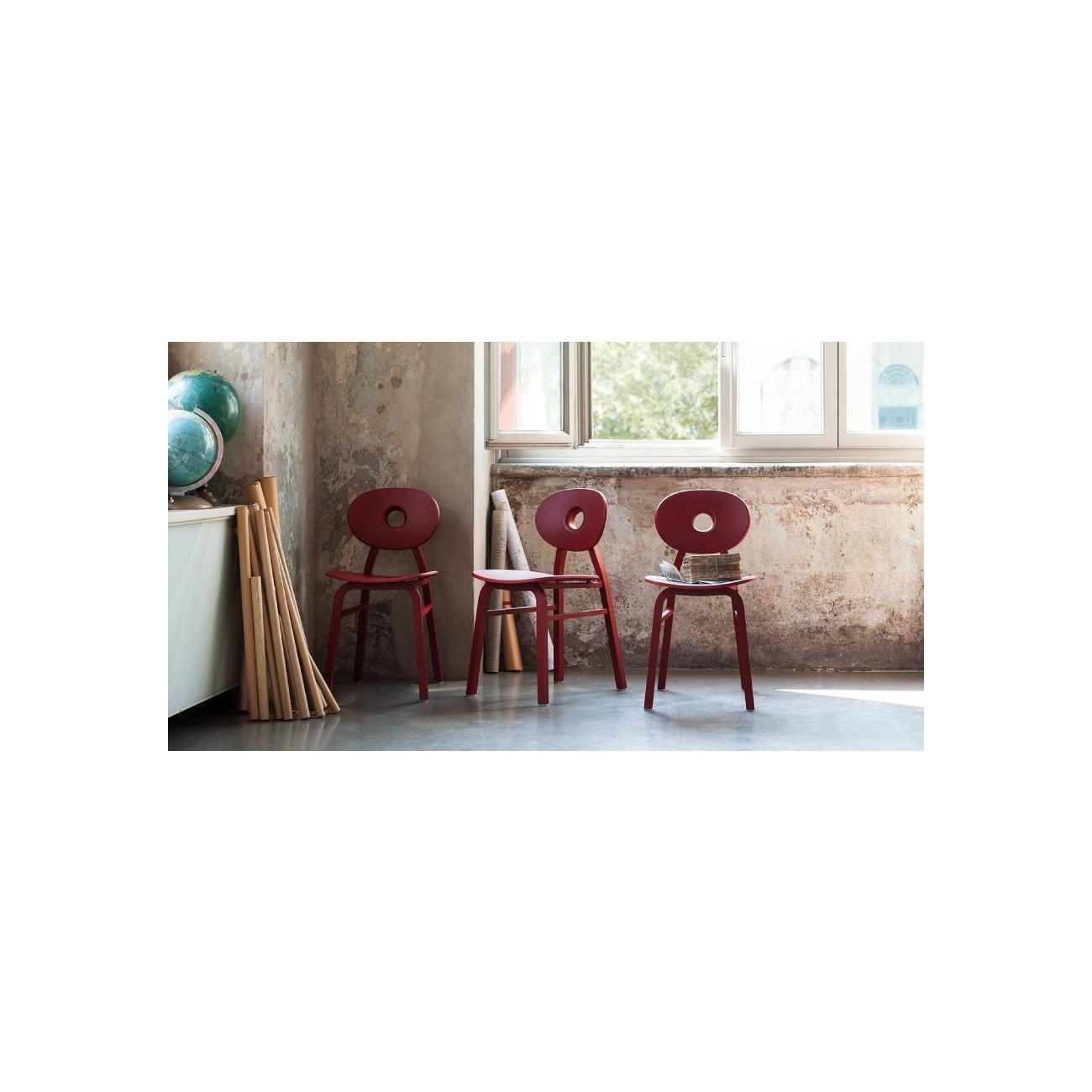 ZANOTTA SEDIA ELIPSE