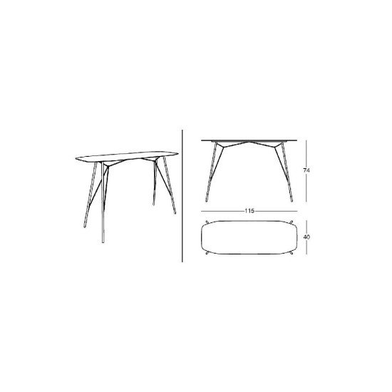 ZANOTTA CONSOLLE MINA