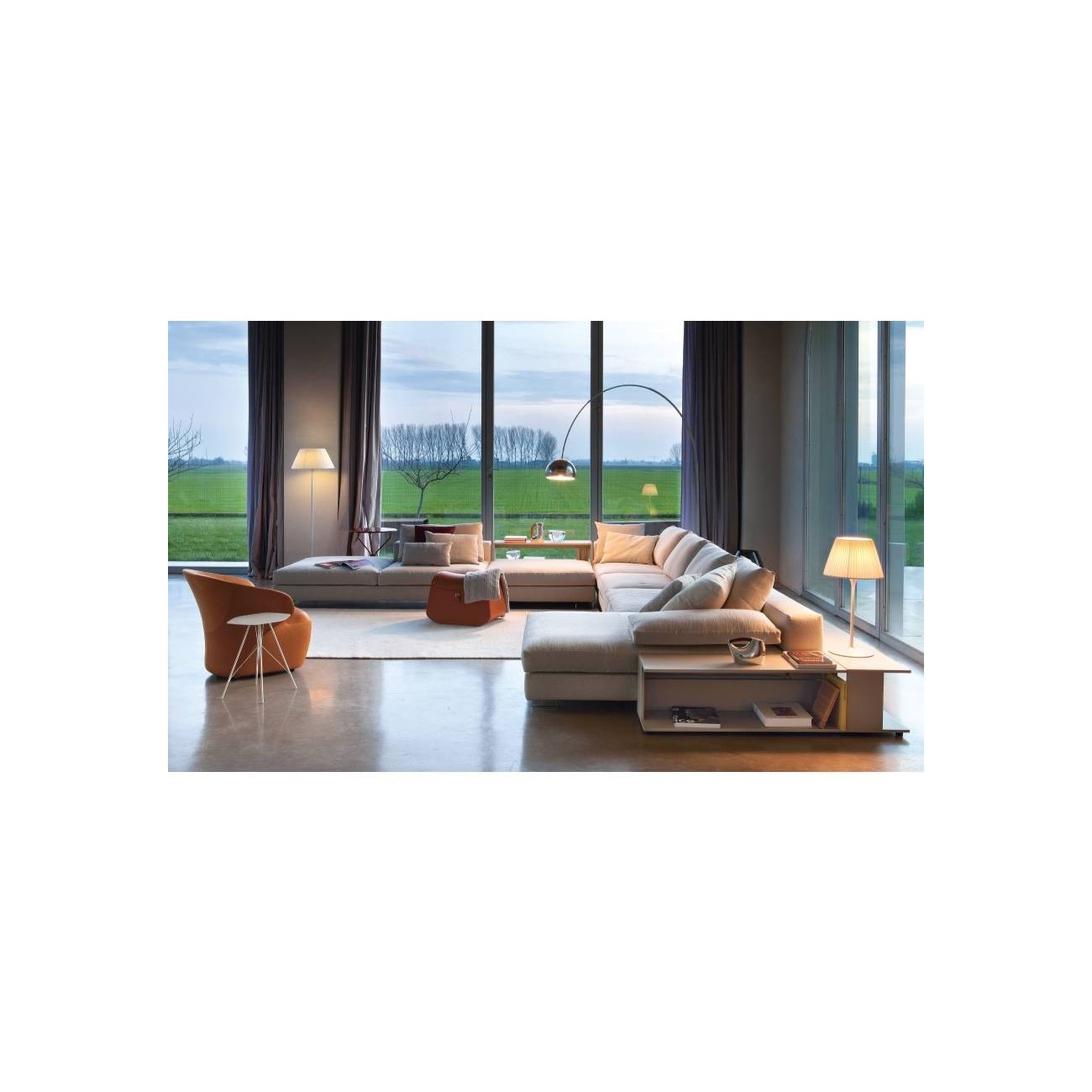 ZANOTTA TAVOLINO BASSO SCOTT