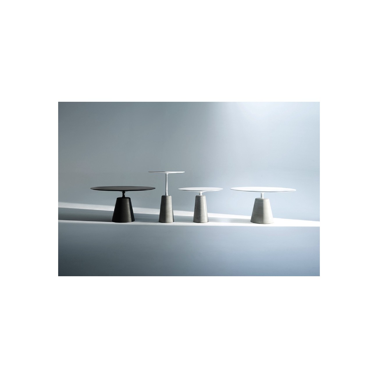 MDF ROCK TAVOLO PIANO IN VETRO