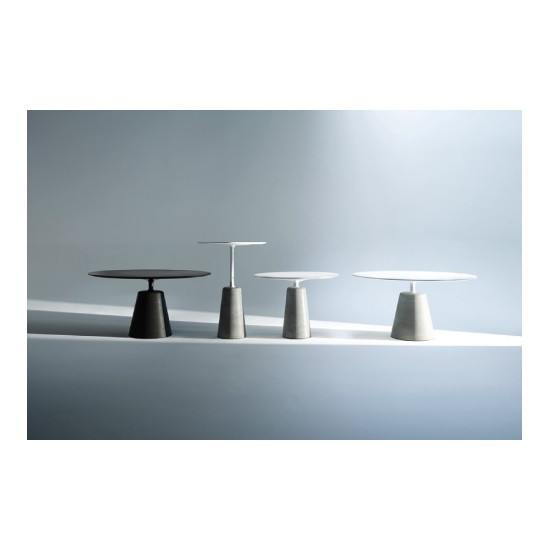 MDF ROCK TAVOLO PIANO IN VETRO