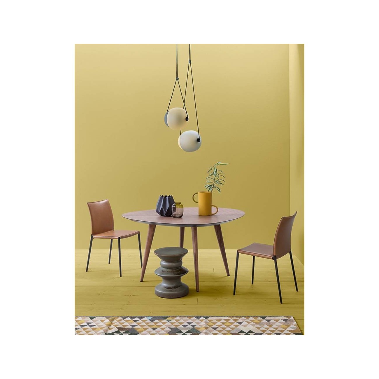 ZANOTTA TAVOLO 2317 TWEED