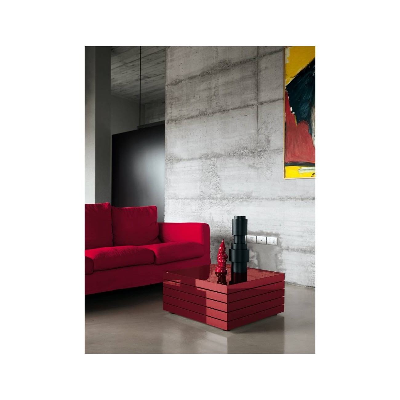 KRISTALIA TAVOLINO ROTOR OPACO