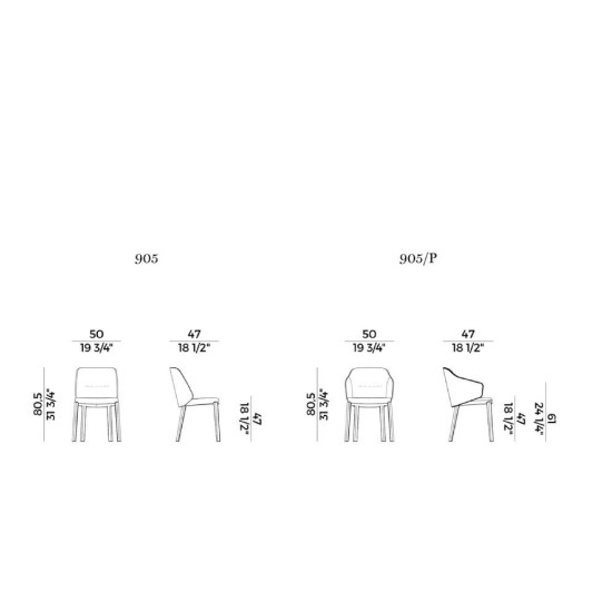 POTOCCO SEDIA CONCHA