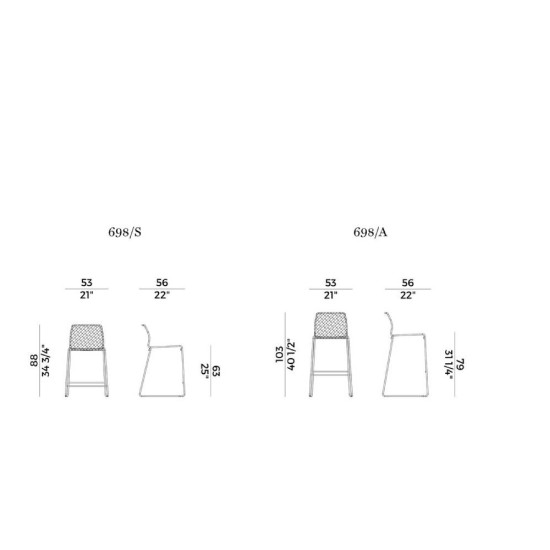 POTOCCO SGABELLO VELA