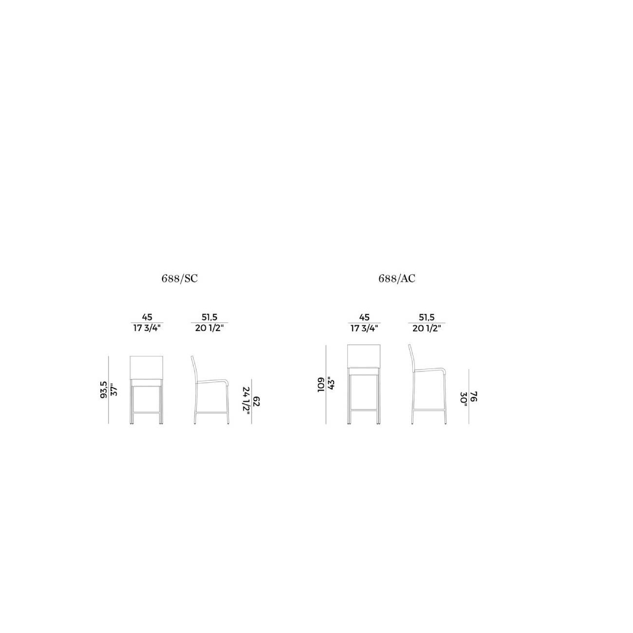 POTOCCO SGABELLO AGRA