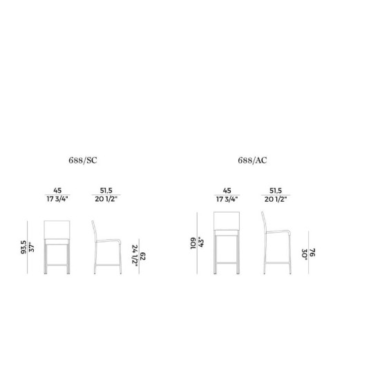 POTOCCO SGABELLO AGRA
