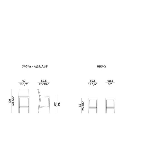 POTOCCO SGABELLO GRETA