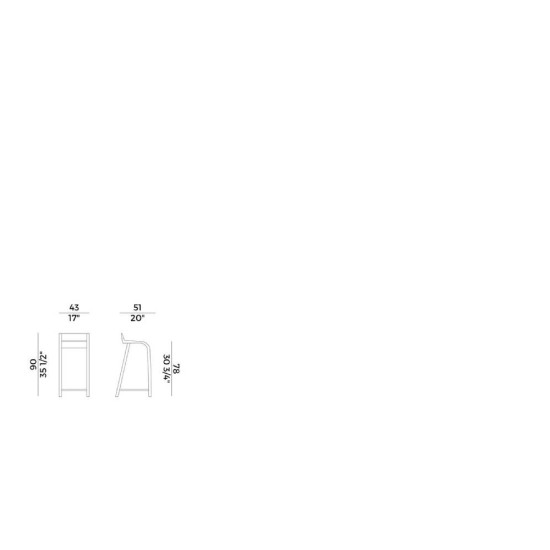 POTOCCO SGABELLO LINUS