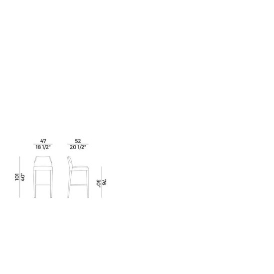 POTOCCO SGABELLO SLICE