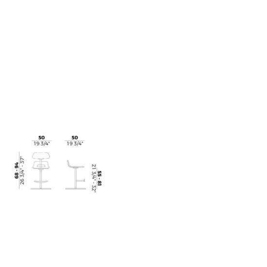 POTOCCO SGABELLO TORSO