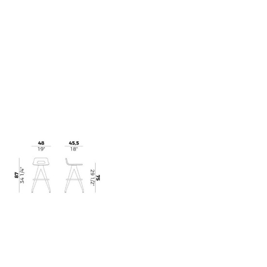 POTOCCO SGABELLO TORSO