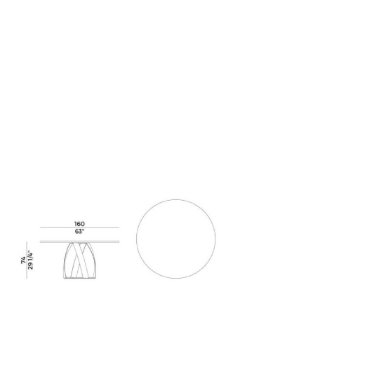 POTOCCO TAVOLO BON BON