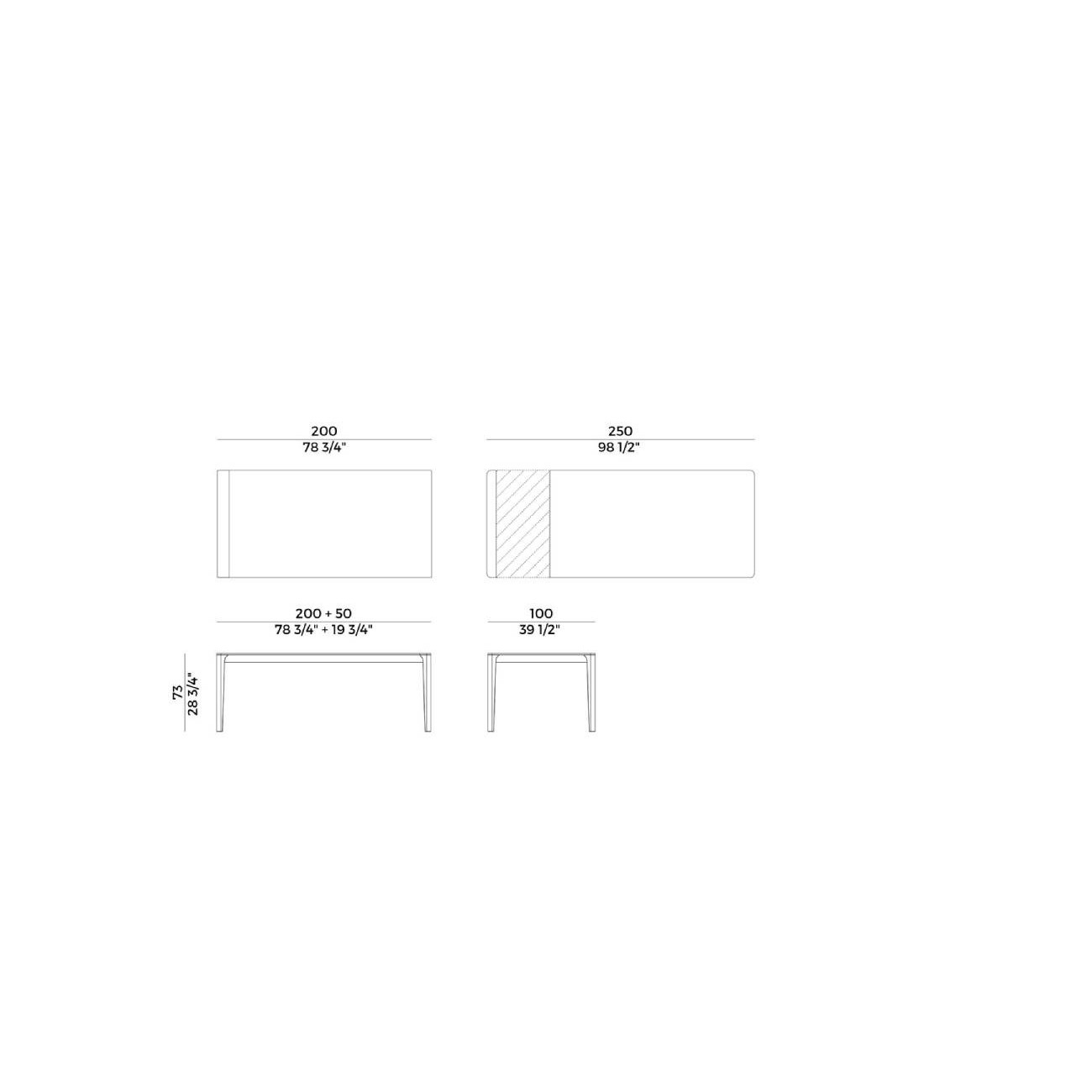 POTOCCO TAVOLO BLOSSOM