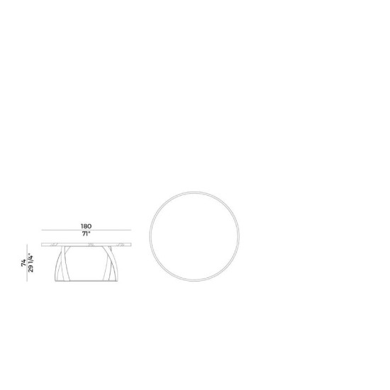 POTOCCO TAVOLO BON BON