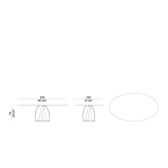 POTOCCO TAVOLO BON BON