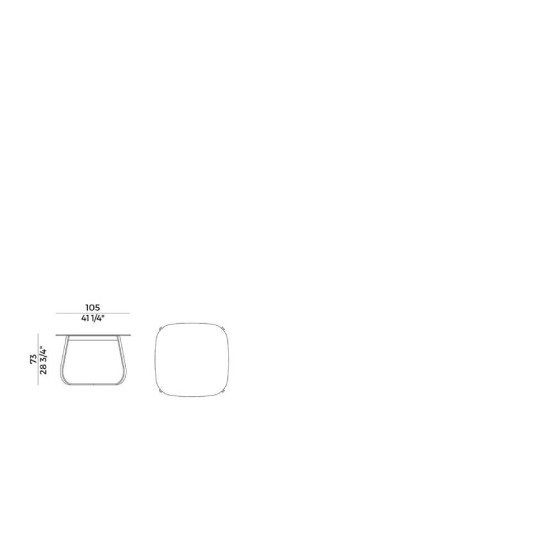 POTOCCO TAVOLO PELOTE