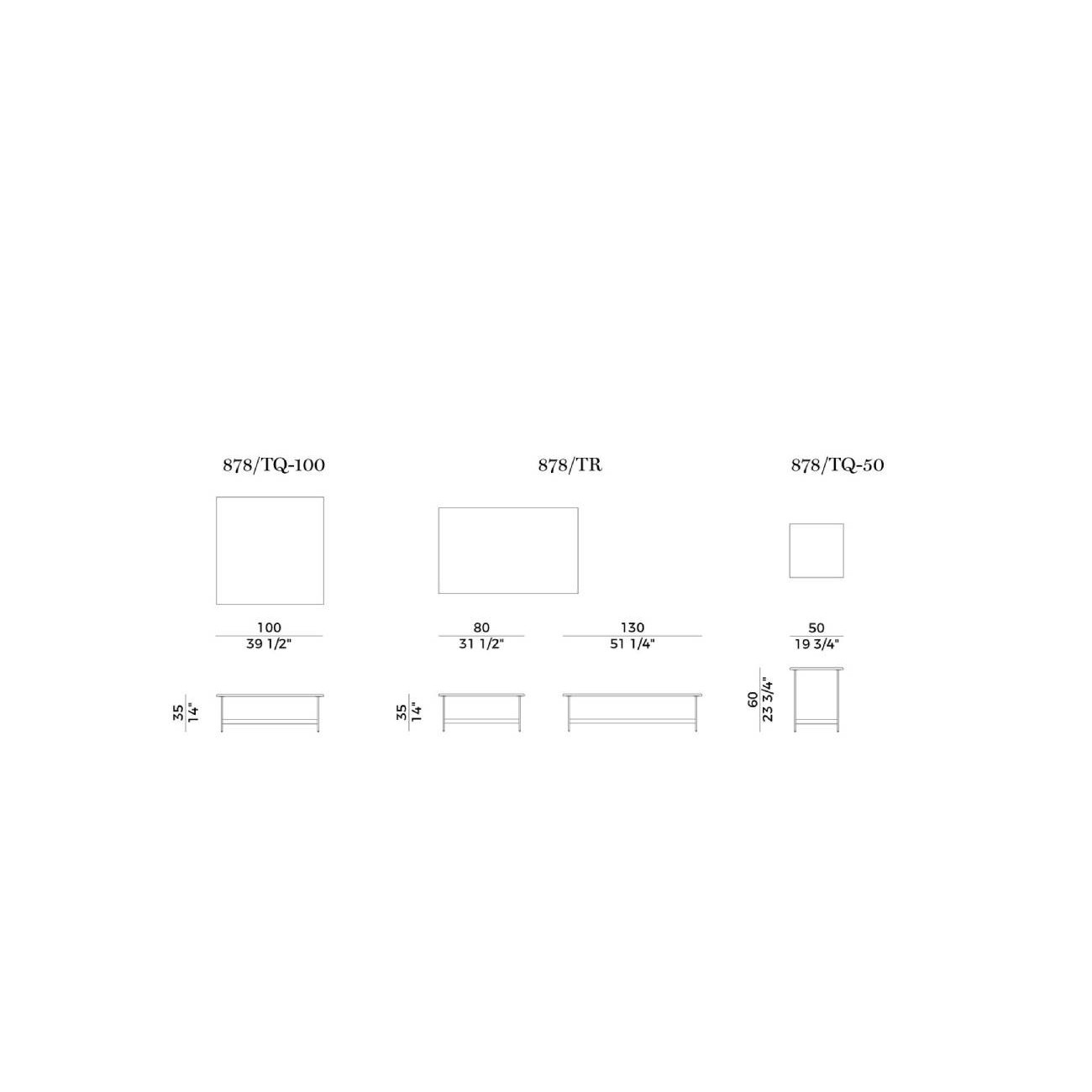 POTOCCO TAVOLINI LITTLE T