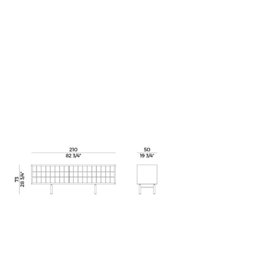 POTOCCO CREDENZA SEN