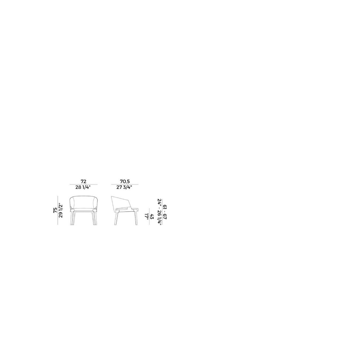 POTOCCO POLTRONA VELIS