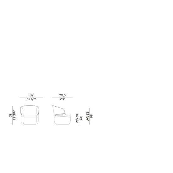 POTOCCO POLTRONA VELIS