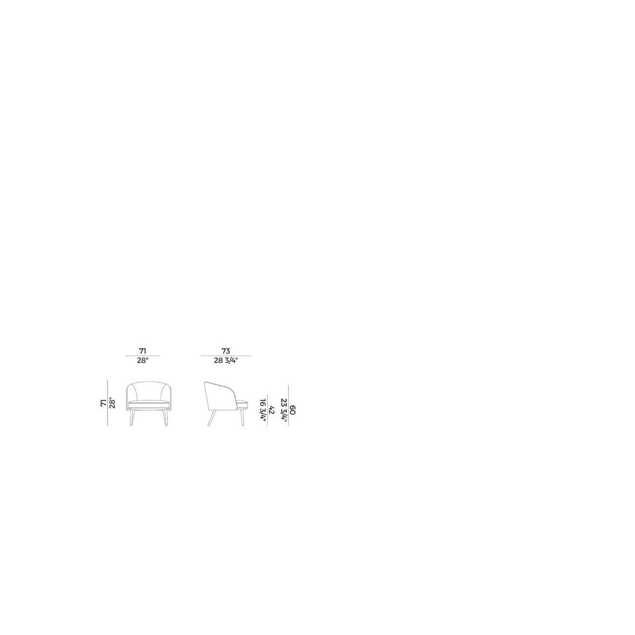 POTOCCO POLTRONA LÈNA