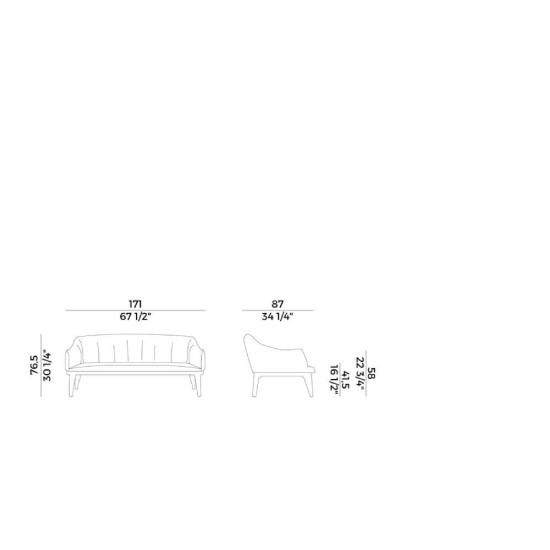 POTOCCO DIVANO BLOSSOM