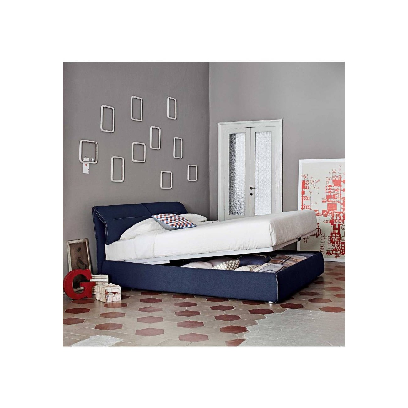 BONALDO LETTO CONTENITORE CAMPO