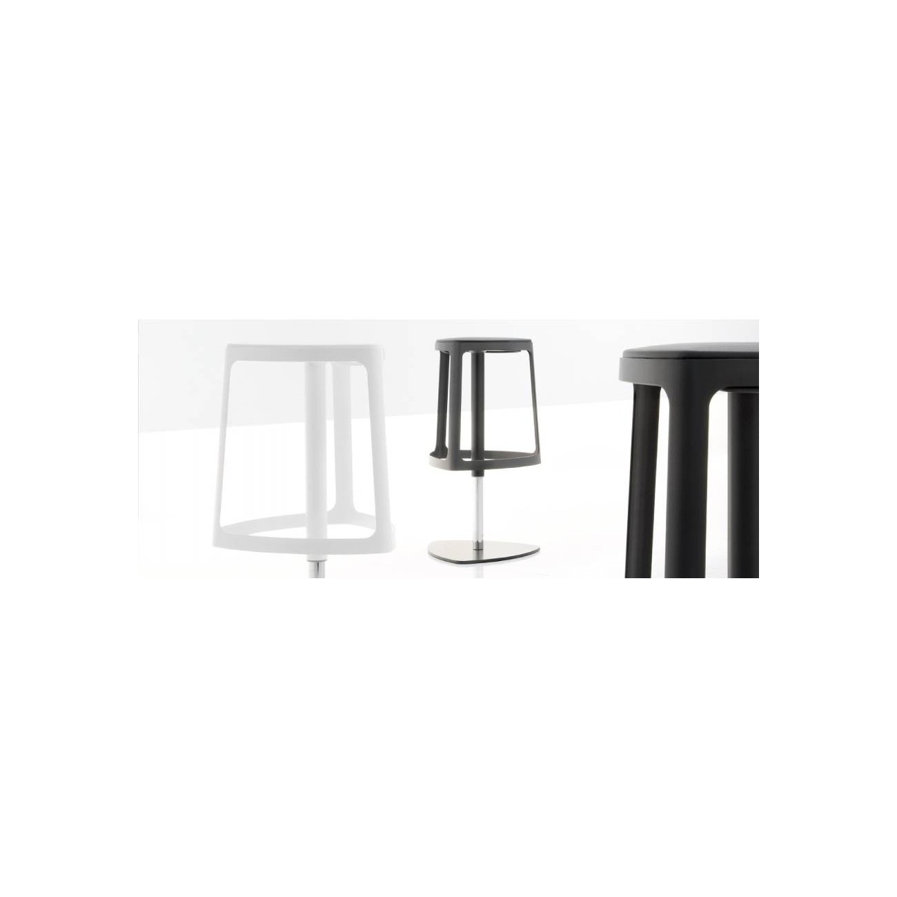 BONALDO SGABELLO GIREVOLE CLIP