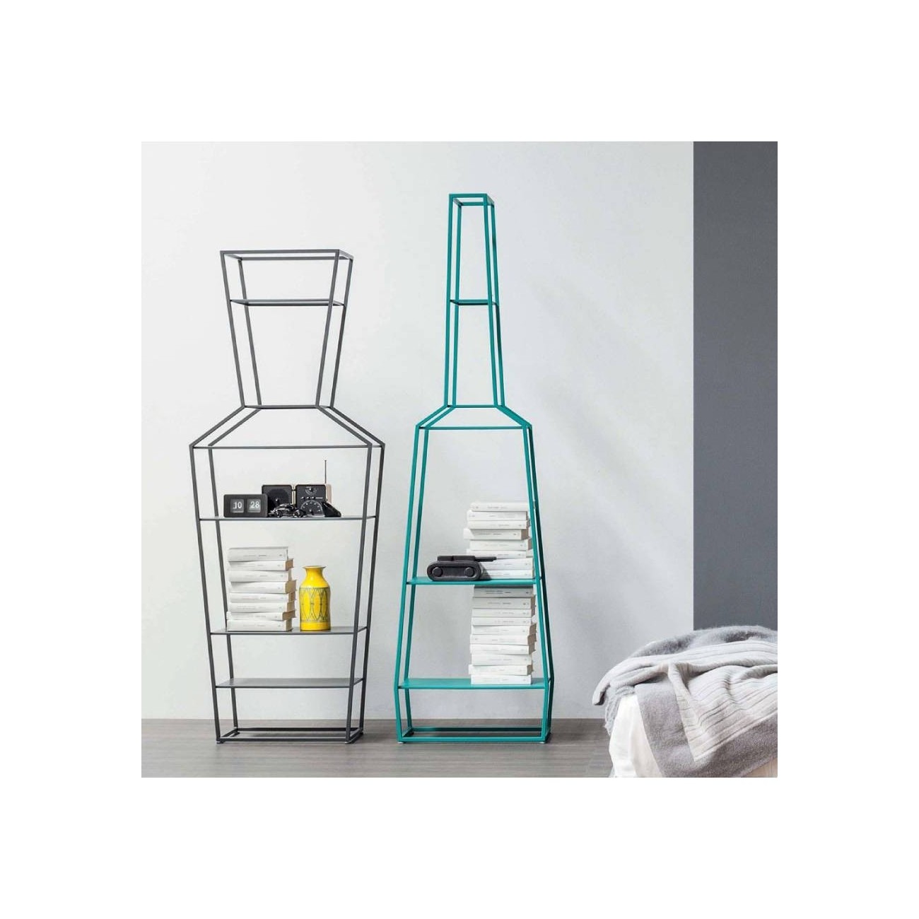 BONALDO LIBRERIA IN METALLO JUNE