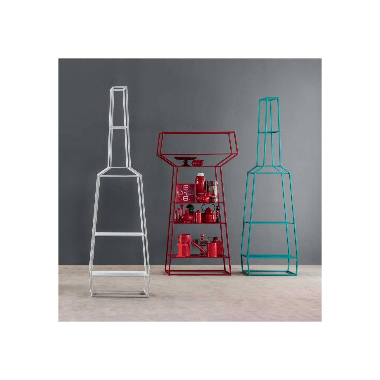 BONALDO LIBRERIA IN METALLO JUNE