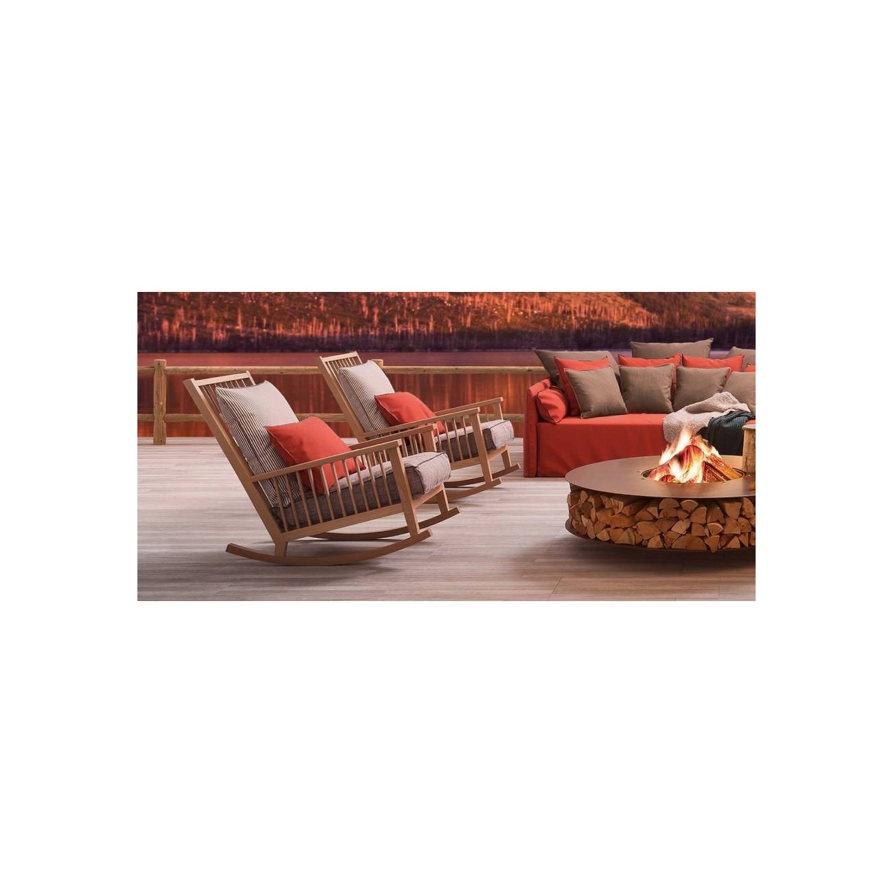 GERVASONI POLTRONA A DONDOLO INOUT 709