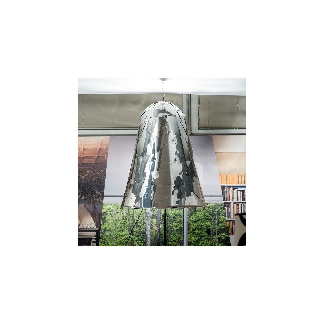 EDRA CAMPANA LAMPADA ARGENTO