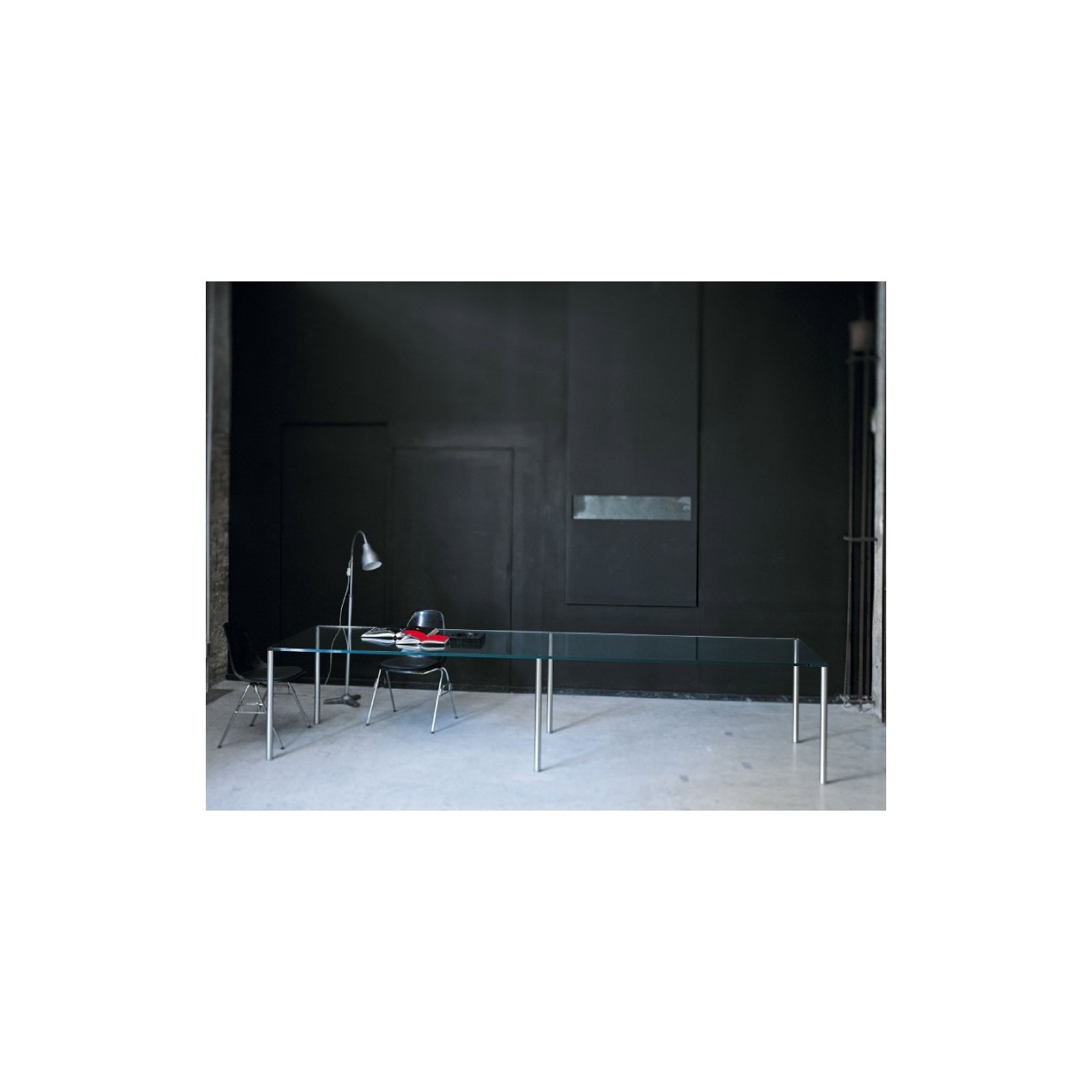 GLAS ITALIA STEEL TAVOLO