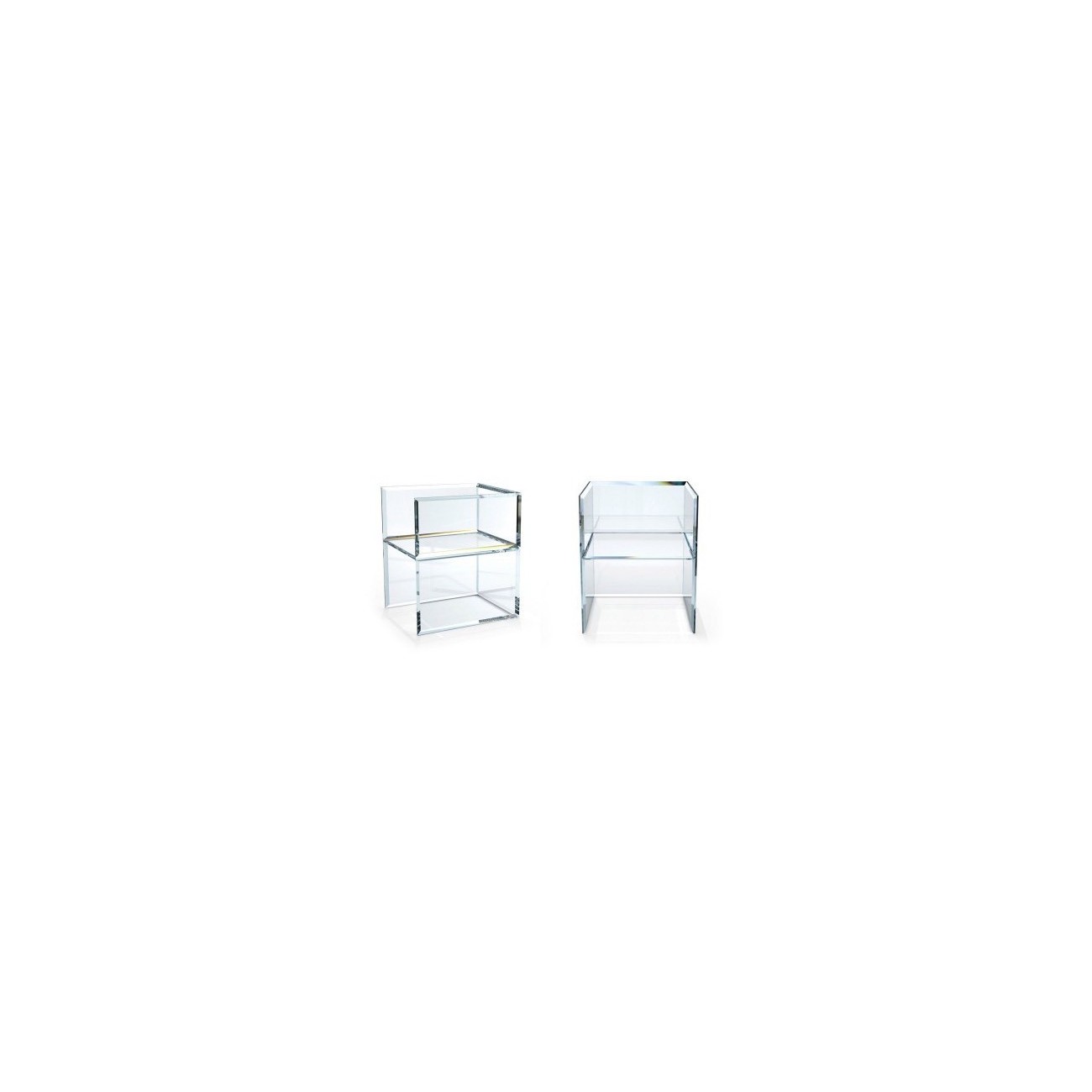 GLAS ITALIA PRISM GLASS SEDIA