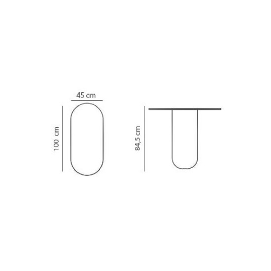 GLAS ITALIA PIRANDELLO SCRITTOIO