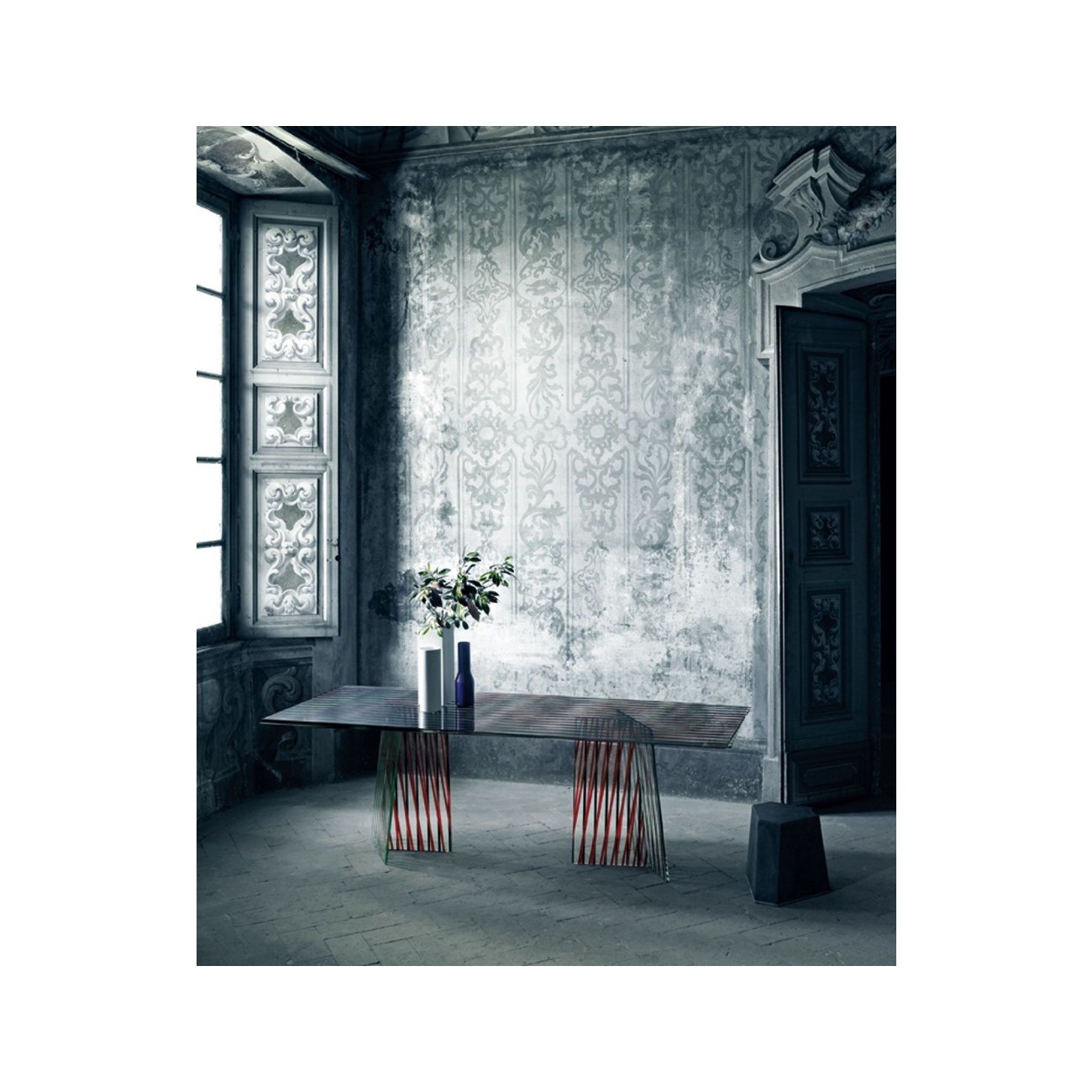 GLAS ITALIA MIRROR MIRROR CONSOLLE