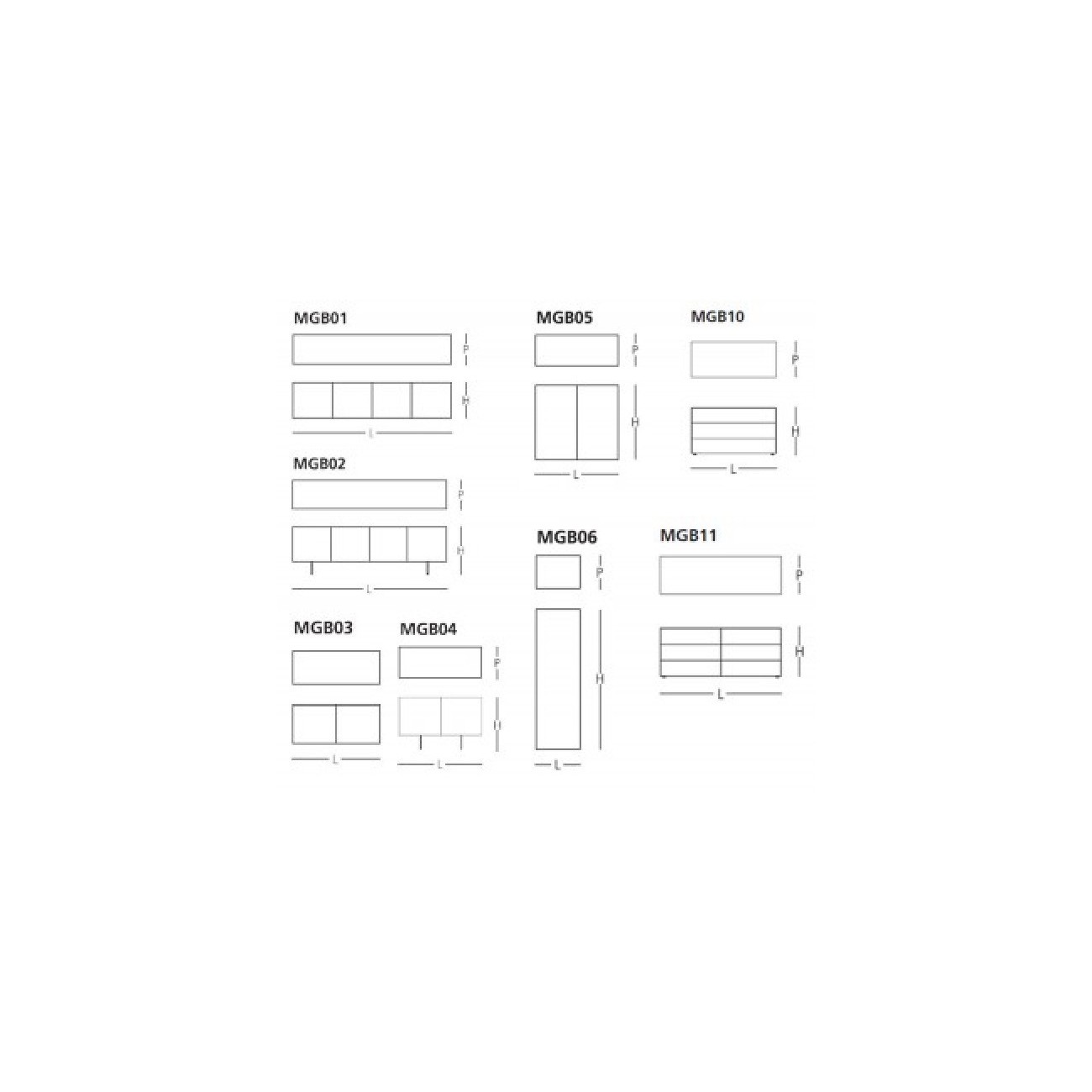 GLAS ITALIA MAGIC BOX CONTENITORE