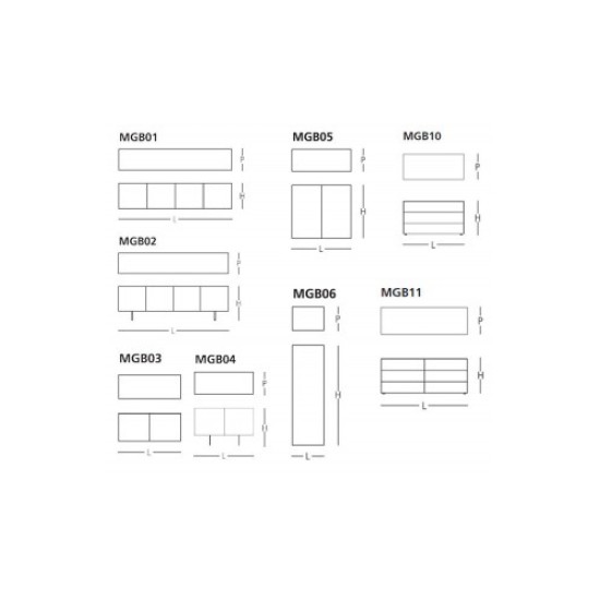 GLAS ITALIA MAGIC BOX CONTENITORE