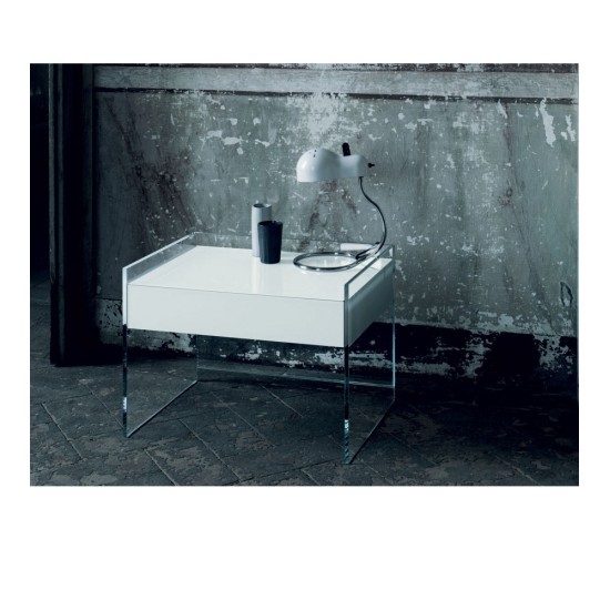 GLAS ITALIA FLOAT COMODINO