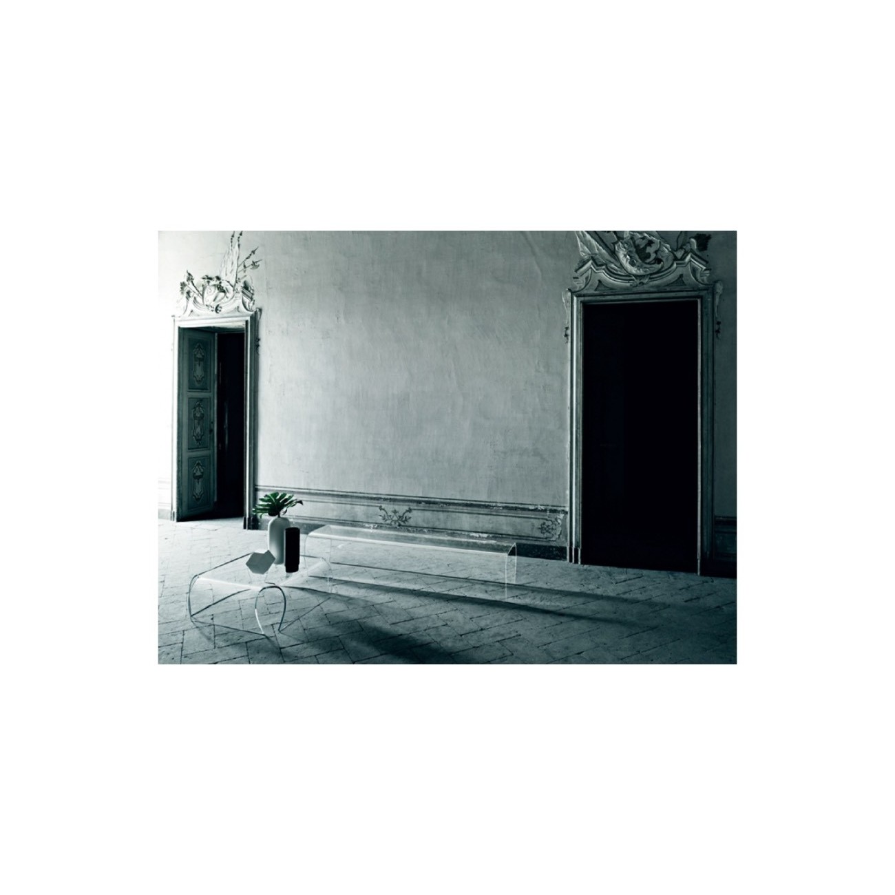 GLAS ITALIA BENT GLASS PANCA