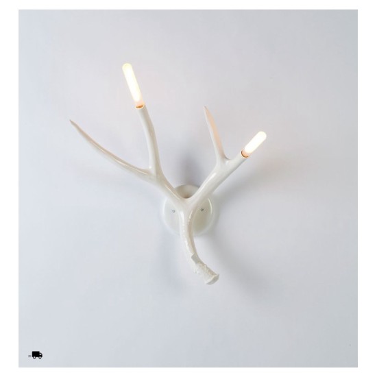 ROLL&HILL SUPERORDINATE ANTLER LAMPADA DA PARETE