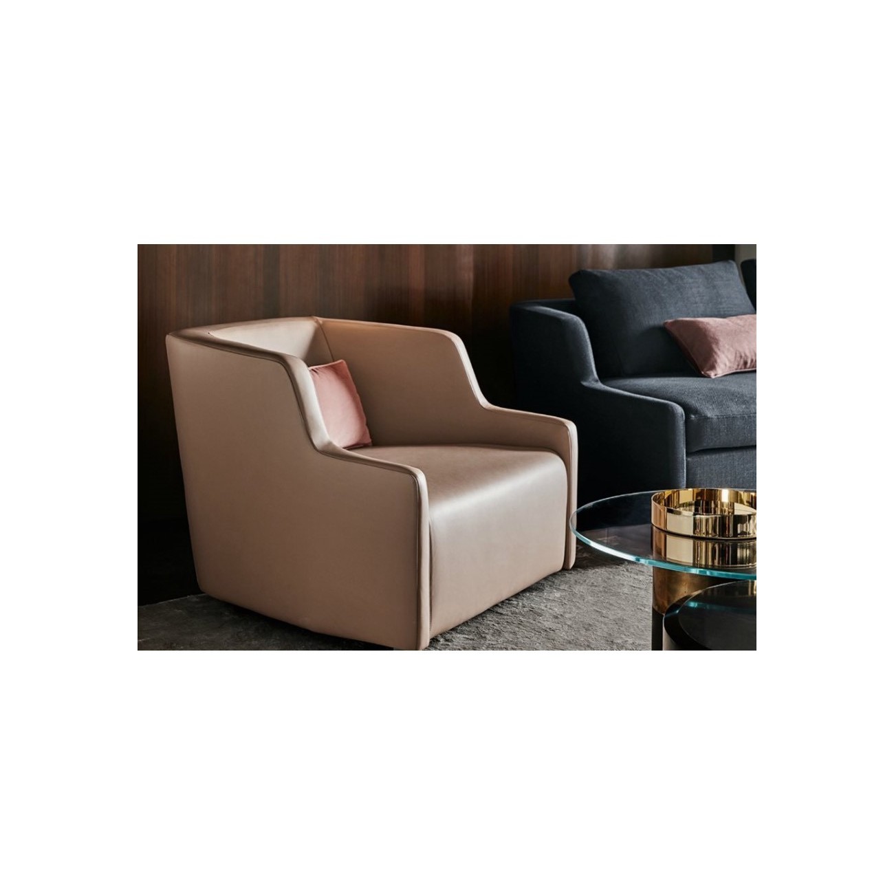 GALLOTTI&RADICE FIRST POLTRONA E POUF