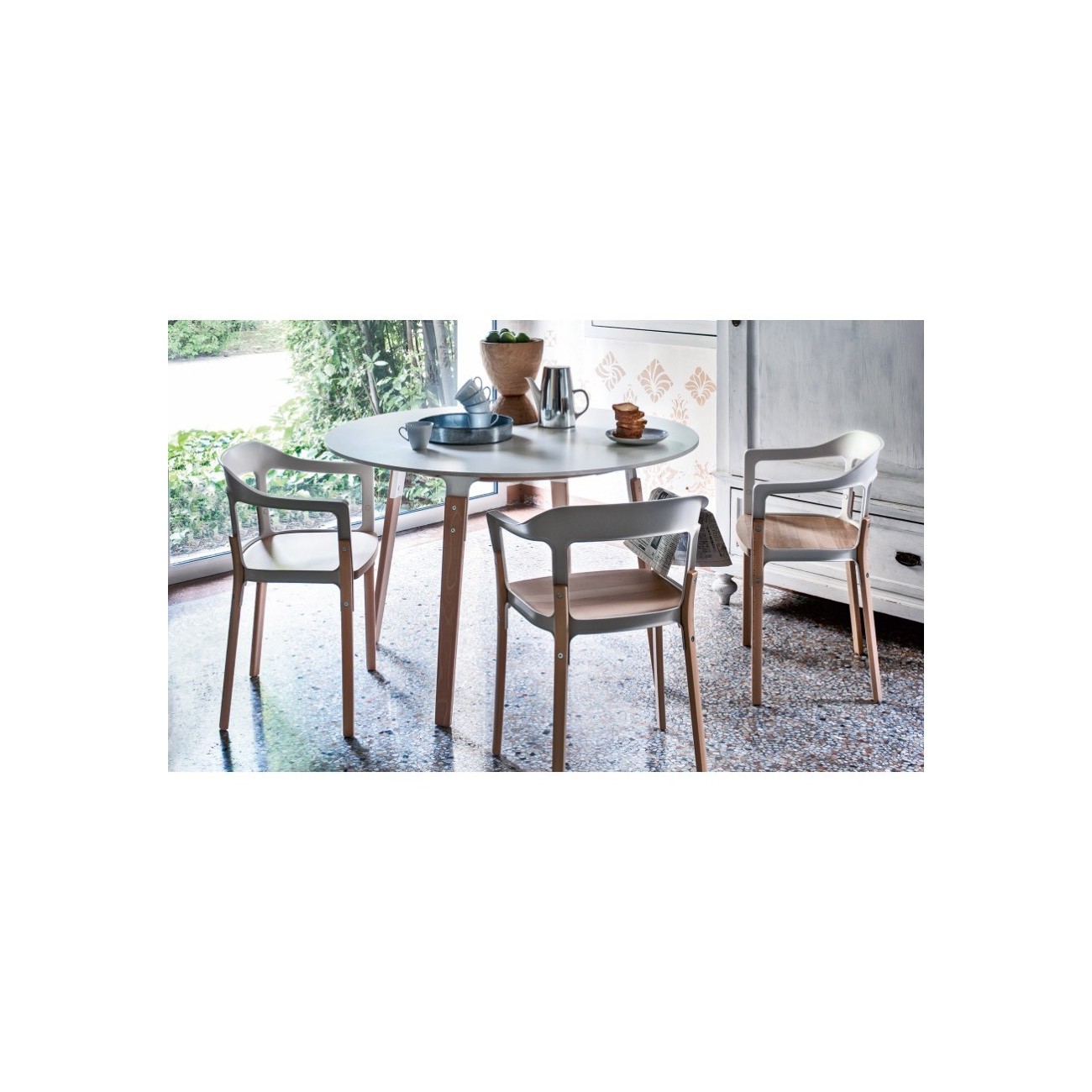 MAGIS STEELWOOD SEDIA