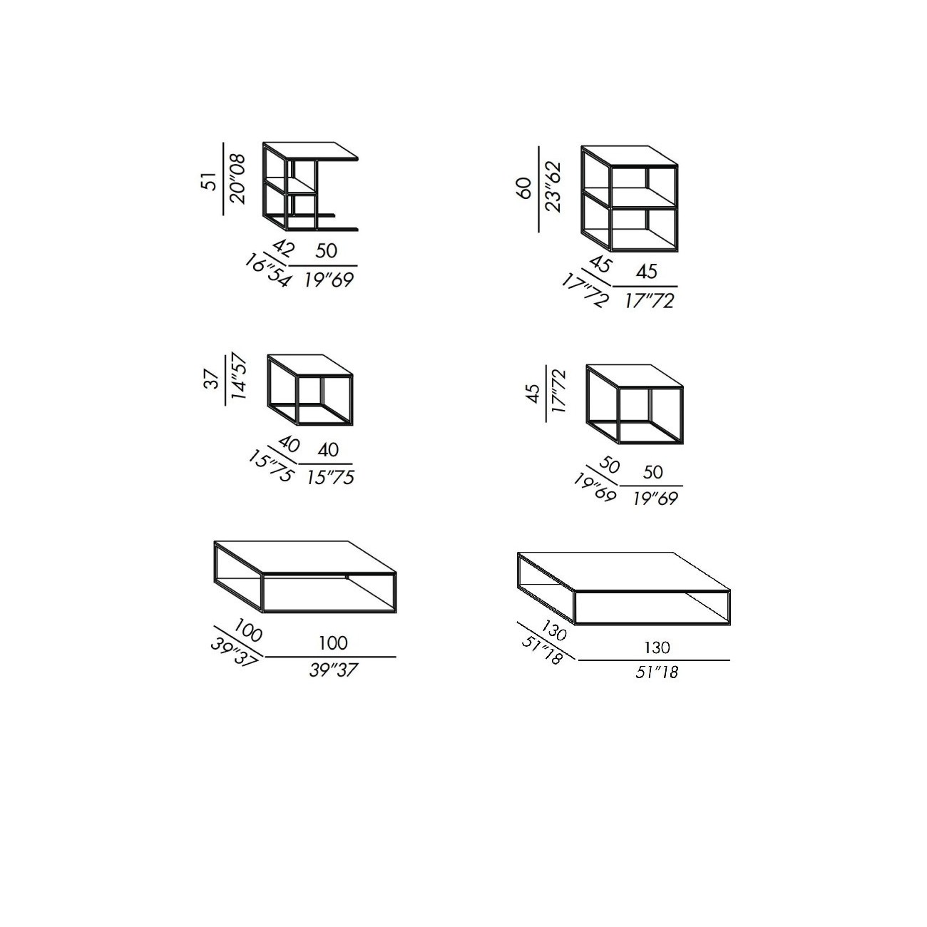 MERIDIANI HARDY TAVOLINO