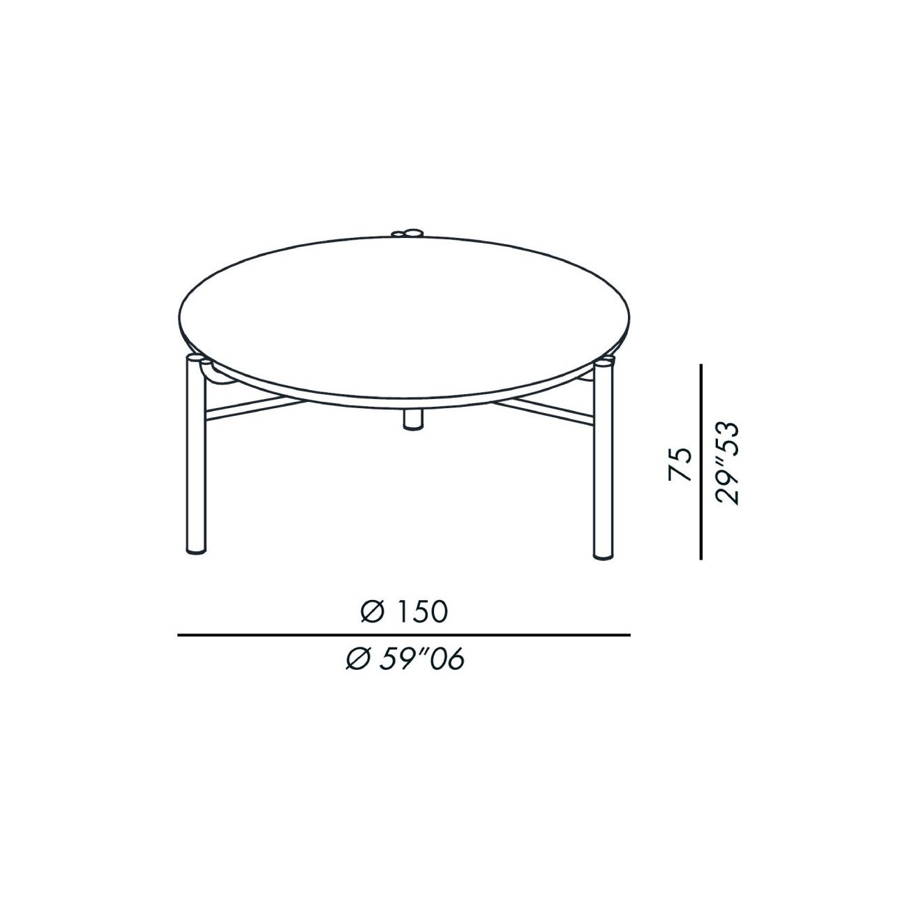 MERIDIANI ZENO TAVOLO