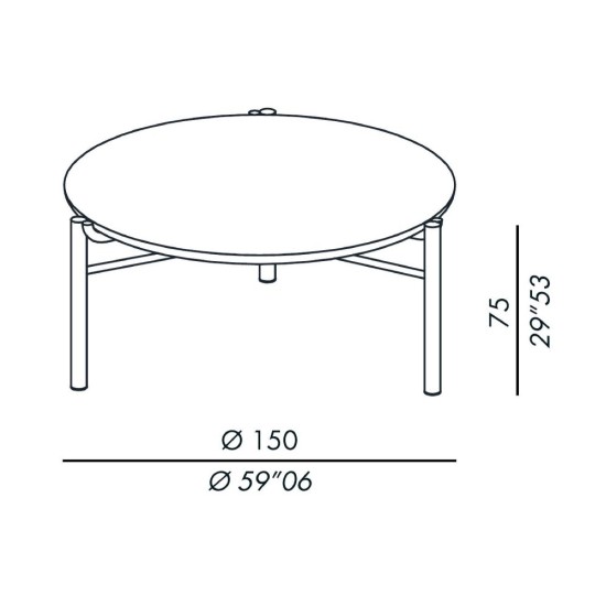 MERIDIANI ZENO TAVOLO