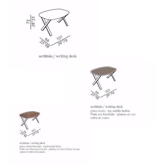 MERIDIANI BURT CONSOLE/ SCRITTOIO