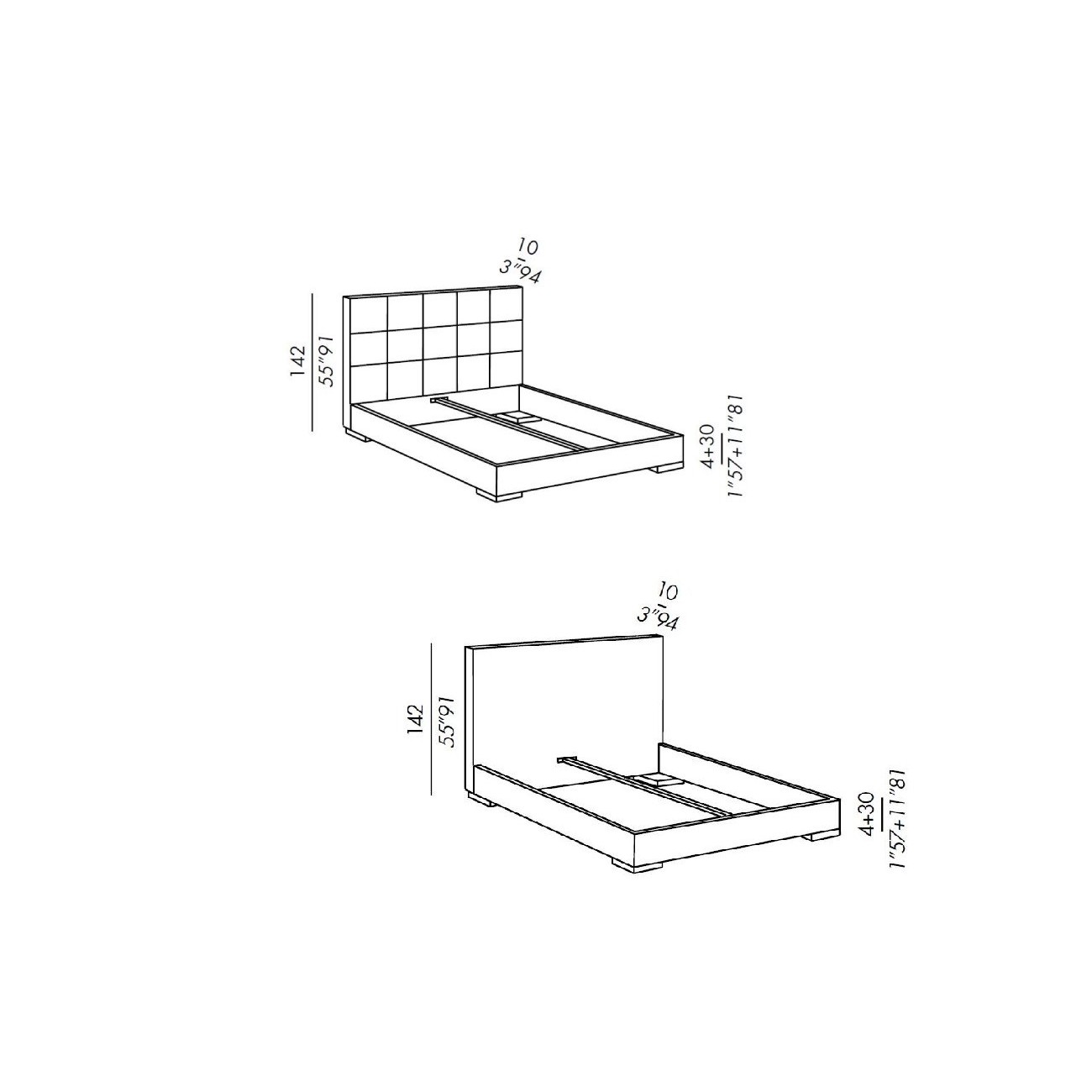 MERIDIANI BARDO' LETTO
